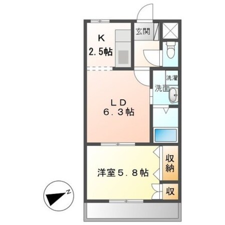 川原町駅 徒歩27分 1階の物件間取画像